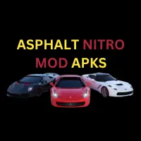 Logo for asphalt nitro mod apks