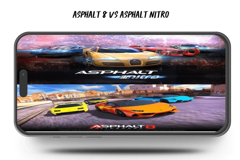 ASPHALT 8 vs asphalt nitro