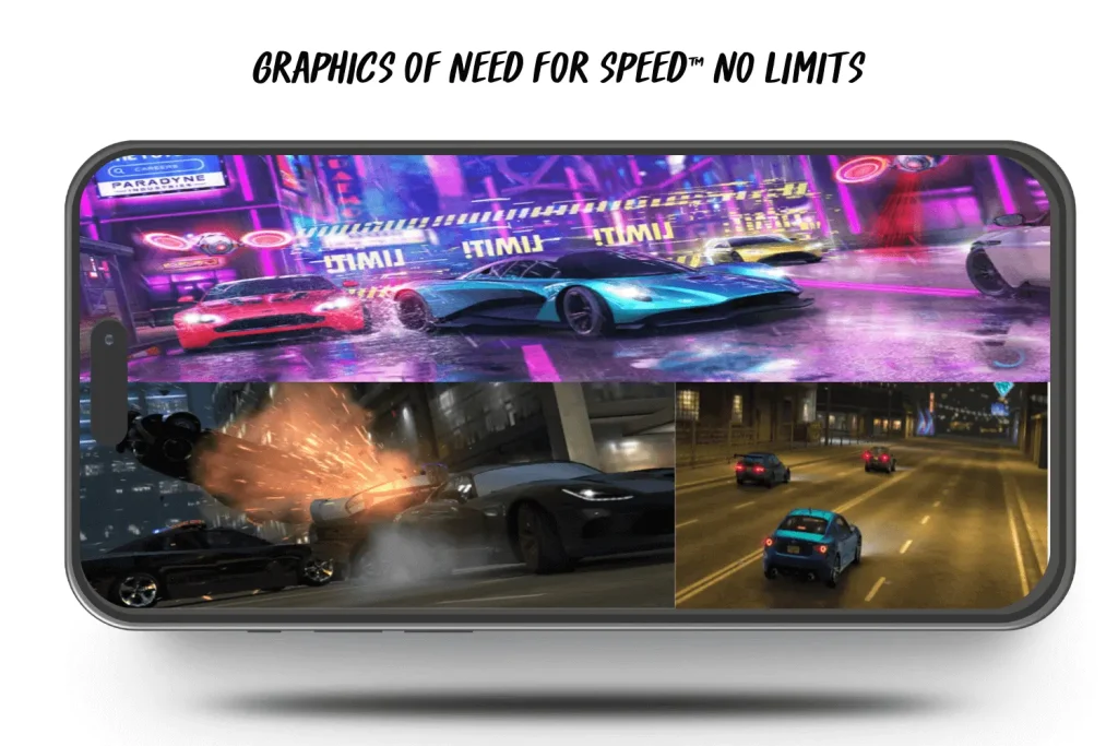 Graphics of NEED FOR SPEED™ No Limits
