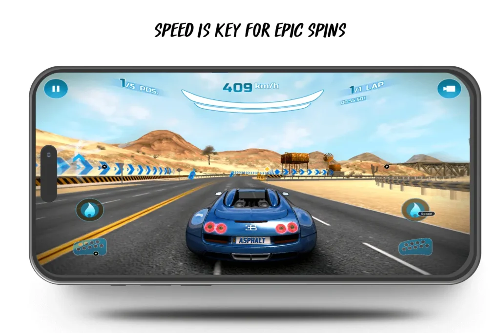 Speed is key for epic spins
