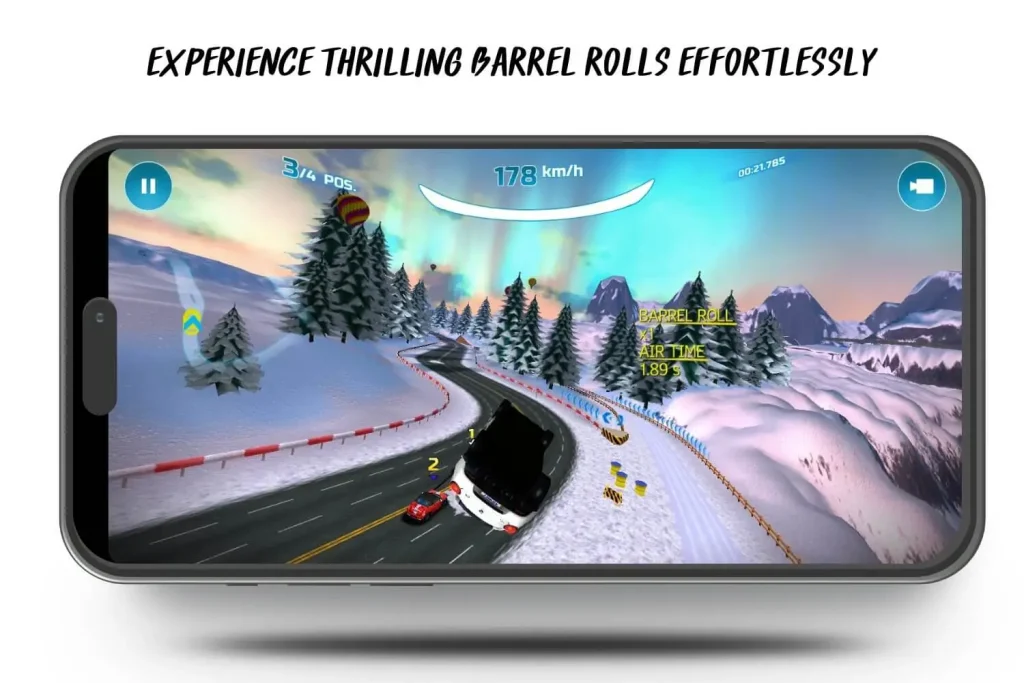 experience thrilling barrel rolls effortlessly